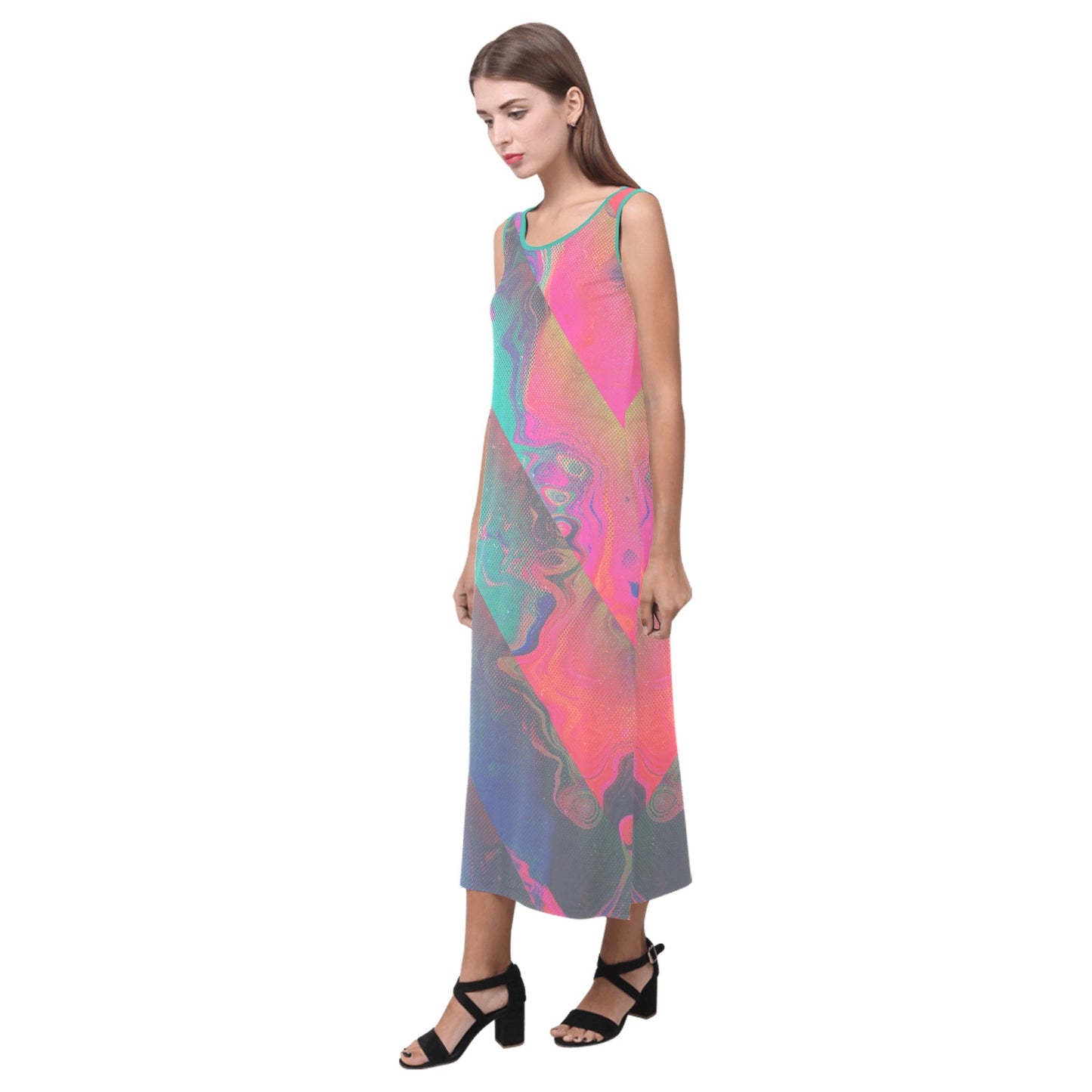 ELECTROPANIC \\ sleeveless long dress