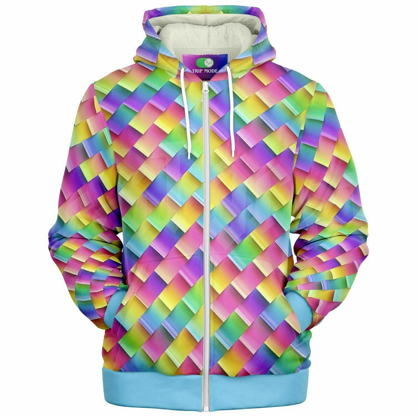 DREAM WEAVER \\ premium sherpa fleece-lined zip hoodie