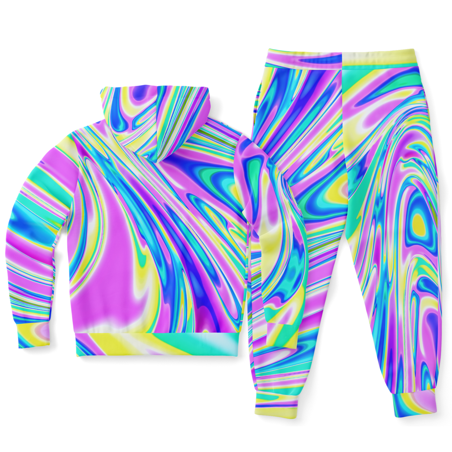 BRAIN BLENDER \\ unisex zip hoodie & jogger set