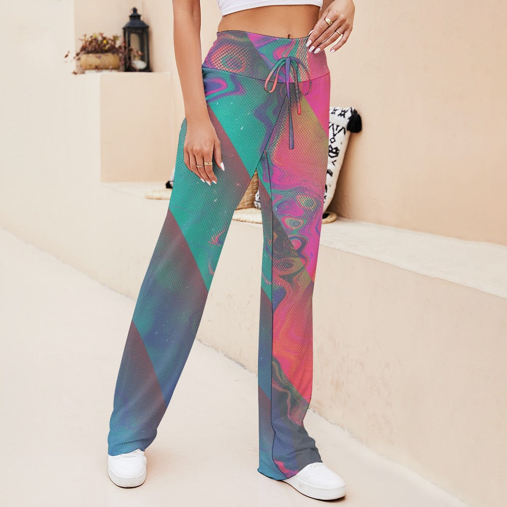 ELECTROPANIC \\ lace-up yoga pants