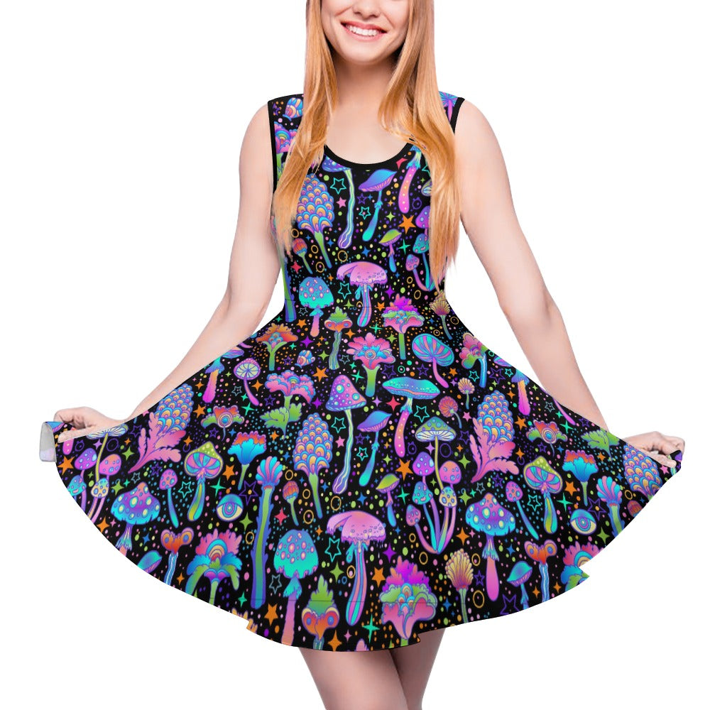 FUNGI FIESTA \\ skater dress