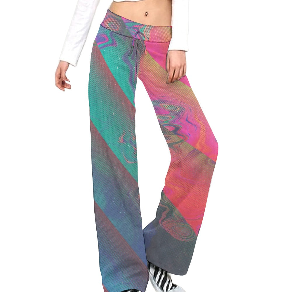 ELECTROPANIC \\ lace-up yoga pants