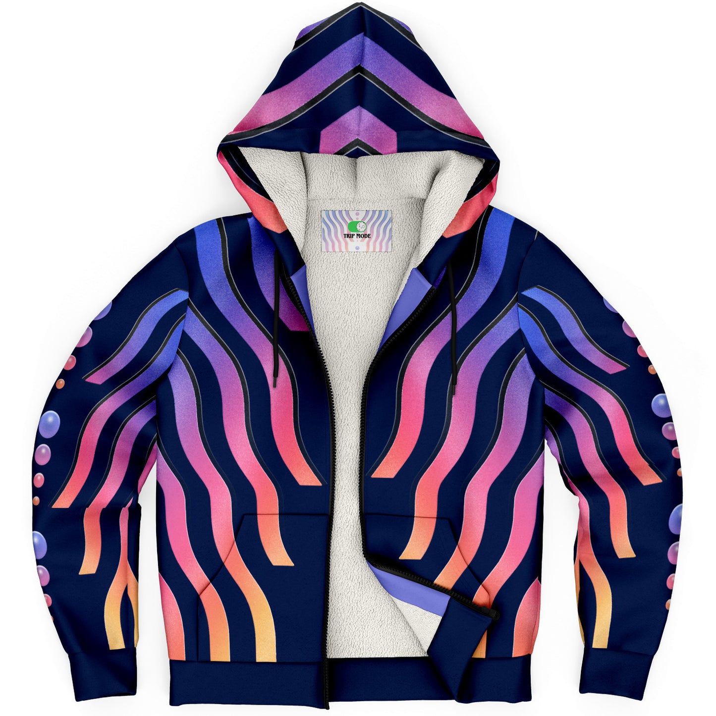 FLOW STATE \\ premium sherpa fleece-lined zip hoodie