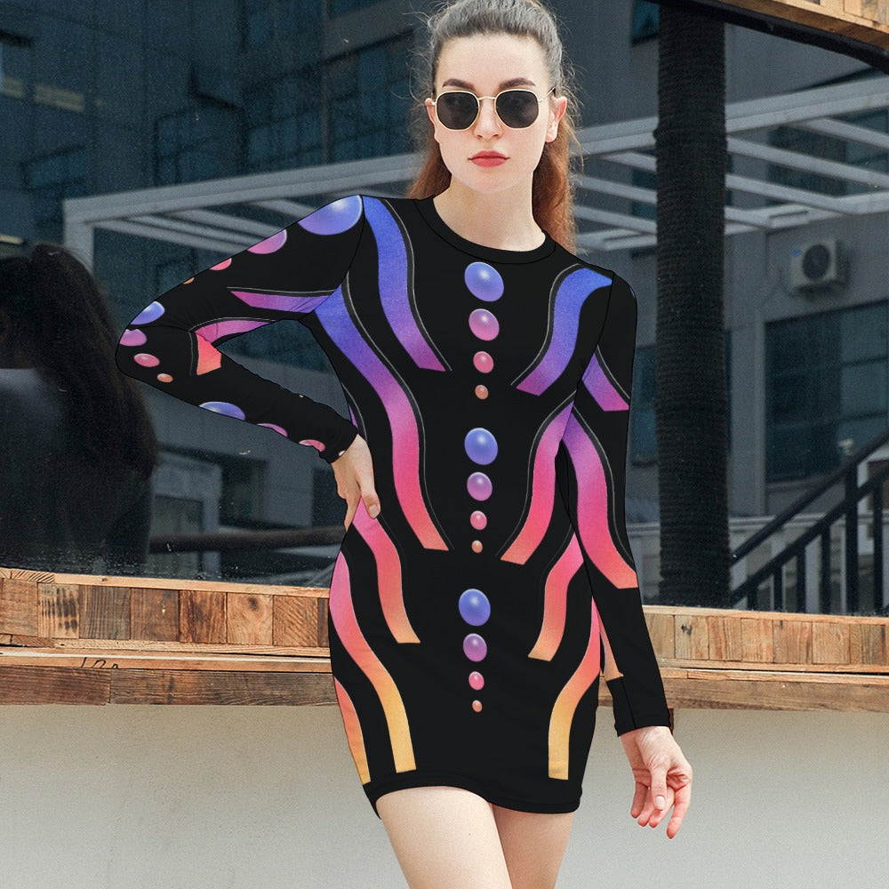 FLOW STATE \\ elegant long sleeve dress