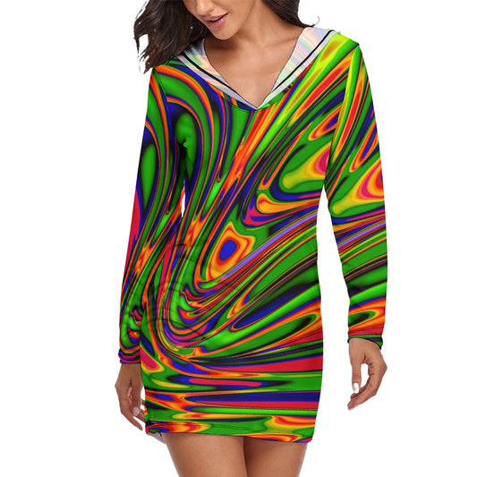 PRIMORDIAL OOZE \\ hooded dress