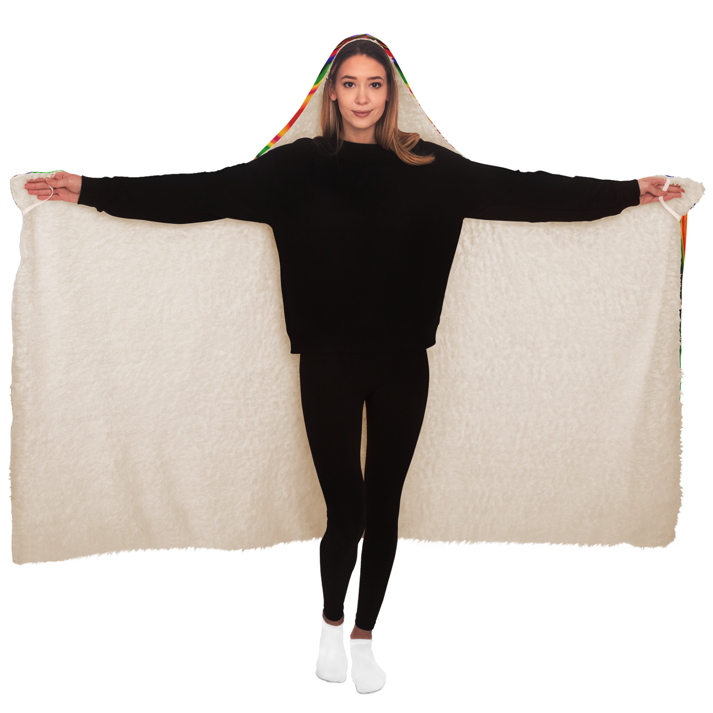 PRIMORDIAL OOZE \\ premium sherpa-lined hooded blanket