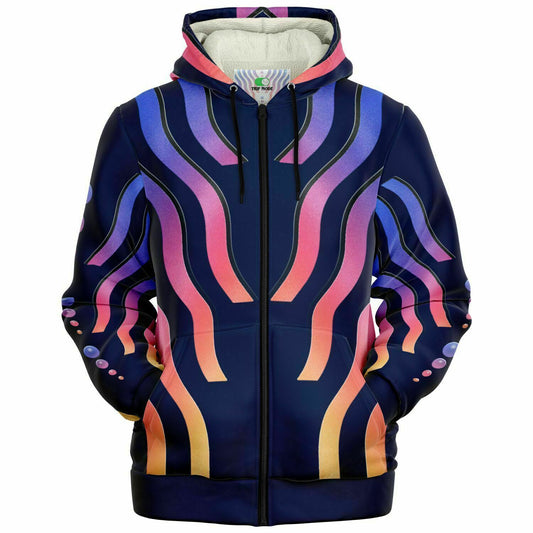 FLOW STATE \\ premium sherpa fleece-lined zip hoodie