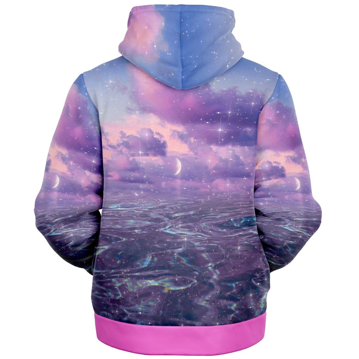 ETHER BEACH \\ sherpa fleece-lined zip hoodie