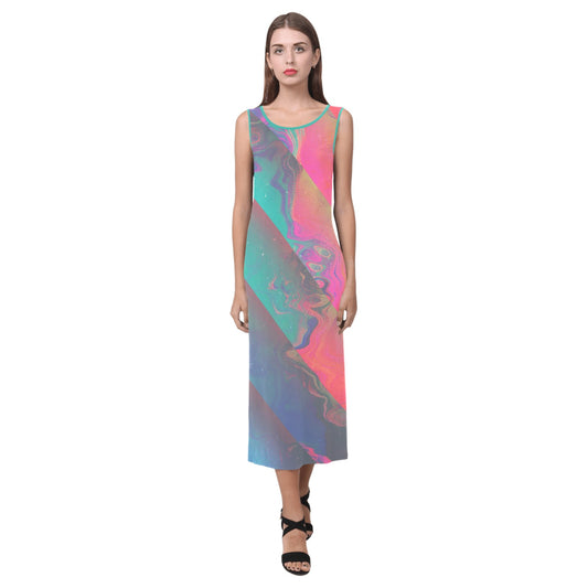 ELECTROPANIC \\ sleeveless long dress