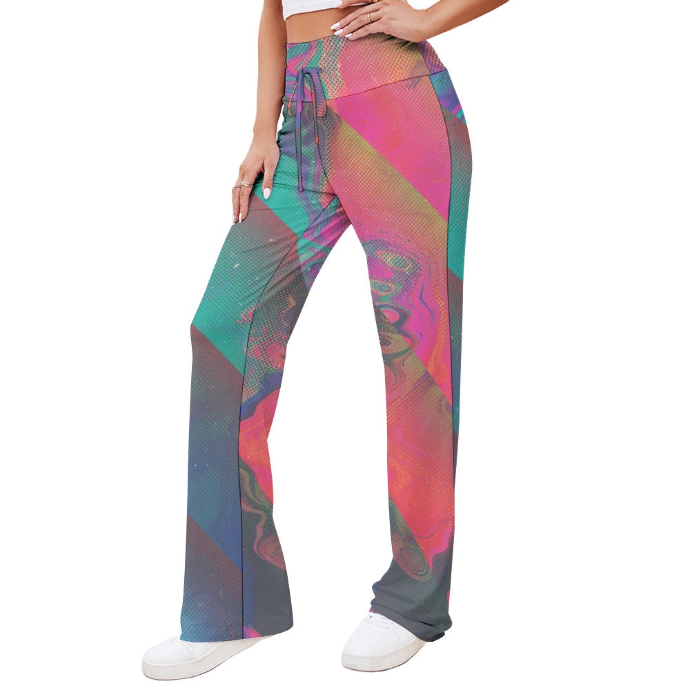 ELECTROPANIC \\ lace-up yoga pants