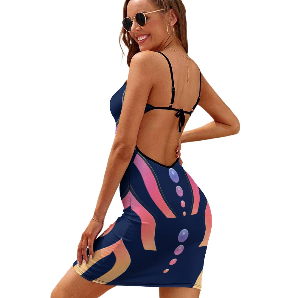 FLOW STATE \\ curve-hugging sling dress