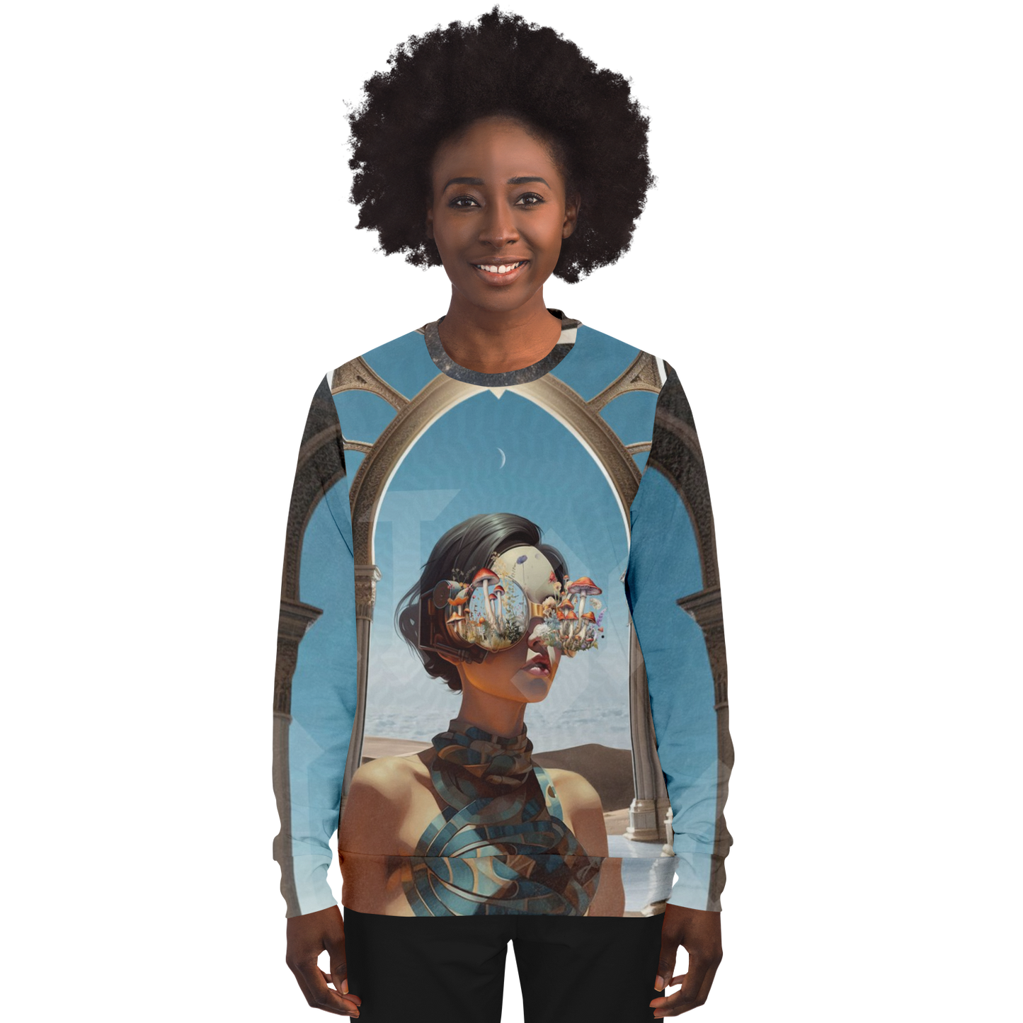 EYE OF THE BEHOLDER \\ athletic sweatshirt