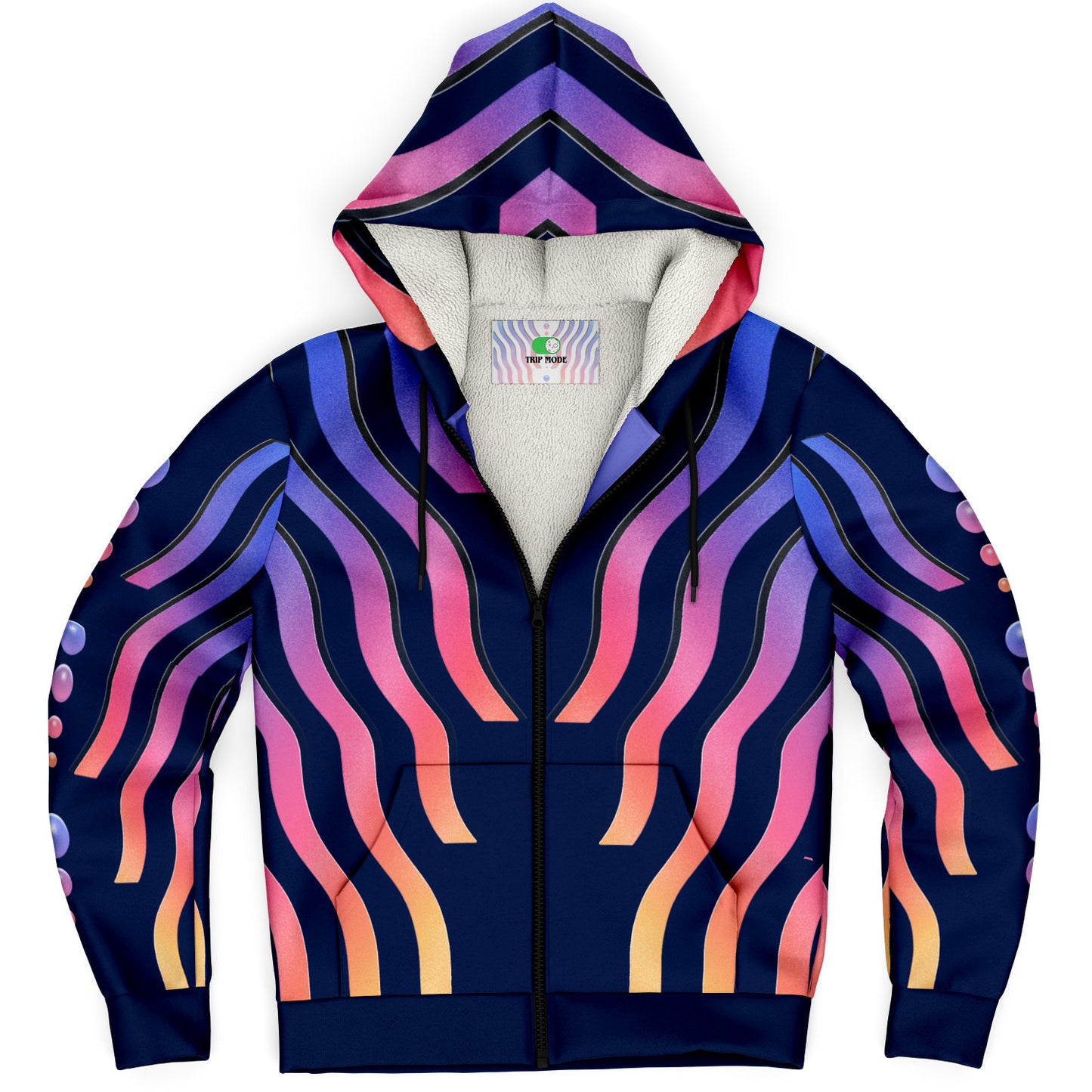 FLOW STATE \\ premium sherpa fleece-lined zip hoodie